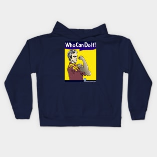 WHO CAN DO IT Kids Hoodie